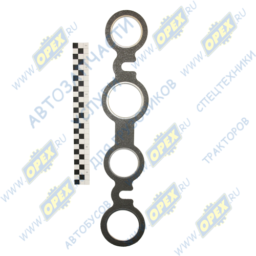 700-40-3880СП (М/А) Прокладка L=455; фнаруж=90/90/80/80; фвнутр=52/52/62/62 коллектора Т-130 Techno Drive